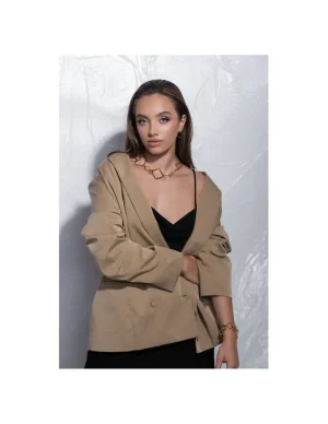 Moora Bransoleta 3d z pozłacanej stali szlachetnej* Bransolety