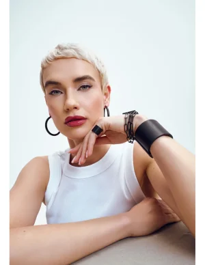 Moora Czarna bransoleta z dużymi ogniwami* Bransolety | Nowości