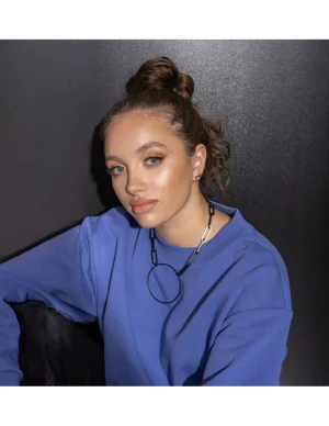 Moora Czarne matowe delikatne kolczyki ze stali szlachetnej w kształcie koła* Kolczyki