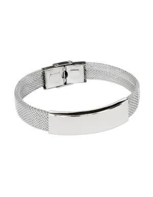 Moora Delikatna bransoleta stalowa. Idealna do graweru* Bransolety