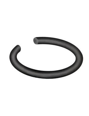 Moora Delikatna nausznica z czarnej stali szlachetnej* Kolczyki