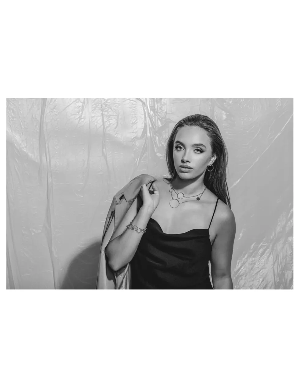 Moora Delikatny, podwójny naszyjnik koło ze stali szlachetnej* Naszyjniki