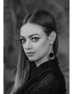 Moora Długie nowoczesne kolczyki ze srebra oraz stali szlachetnej* Kolczyki