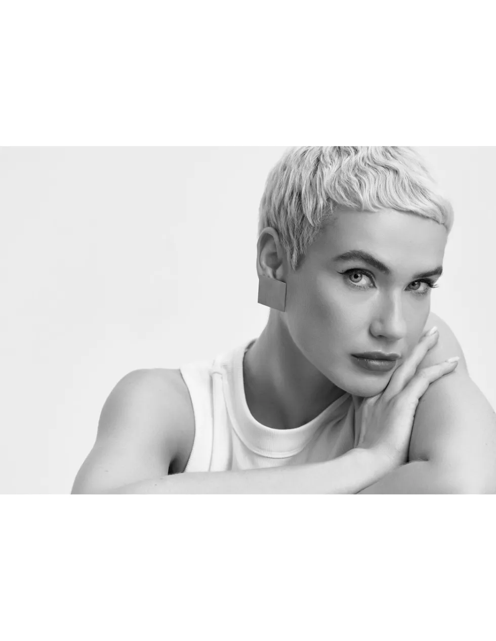 Moora Kolczyki satynowane kwadraty ze stali szlachetnej* Kolczyki | Nowości