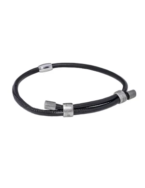 Moora Komplet ze skóry oraz stali. Regulowany choker i bransoleta* Komplety