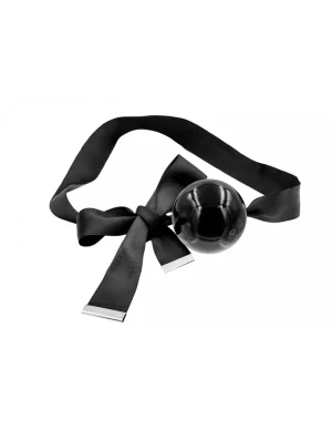 Moora Naszyjnik ręcznie malowana czarna duża KULA CZARNA* Naszyjniki