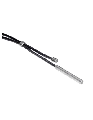 Moora Naszyjnik ze skóry oraz stali z ozdobnymi zawieszkami* Naszyjniki