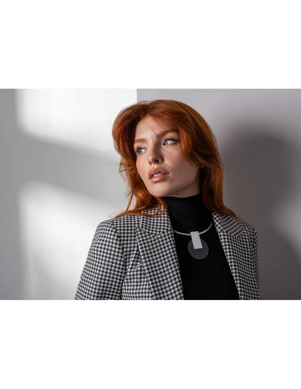 Moora Naszyjnik ze stali szlachetnej typu choker z zawieszką* Naszyjniki