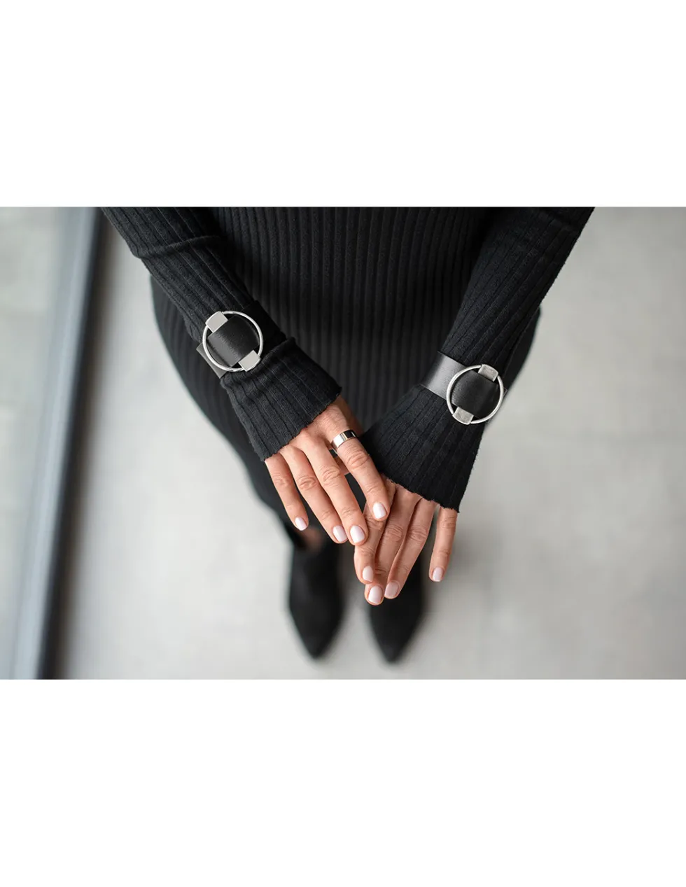 Moora Prosta obrączka ze stali szlachetnej* Pierścionki