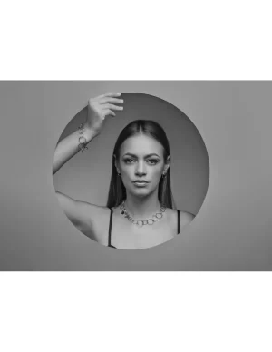 Moora Srebrna bransoleta ze stali szlachetnej* Bransolety